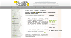 Desktop Screenshot of katalog.ksiaznicapodlaska.pl